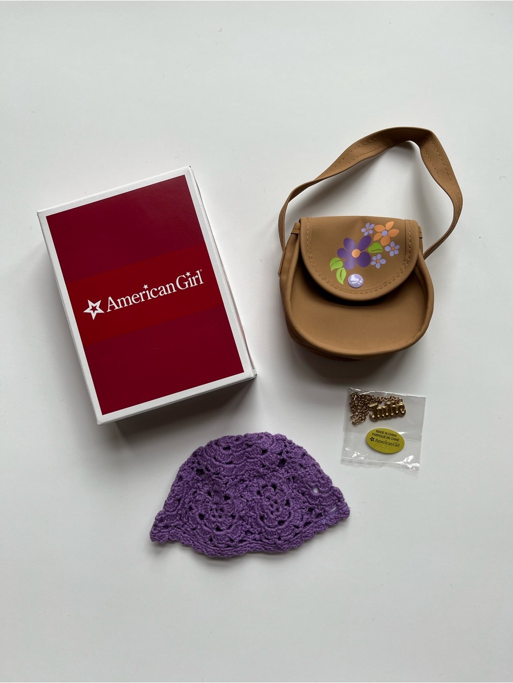 American Girl Julie Meet Accessories NO QUARTER NIB 1st Version